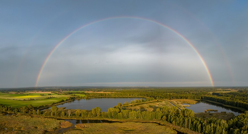 Stawy w okolicach Droździęcina. Prawda, że bajkowo? FOT. MARCIN WRZEŚNIACKI