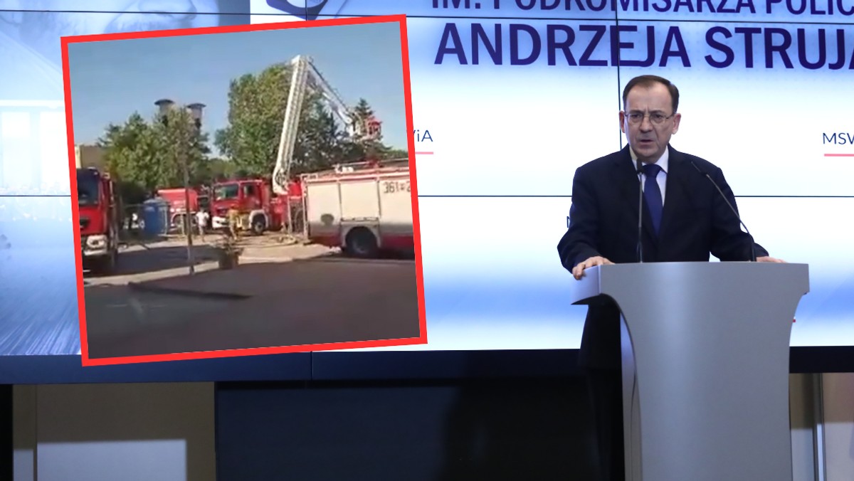 Policjant uratował ludzi. Dostał jeden z najcenniejszych medali