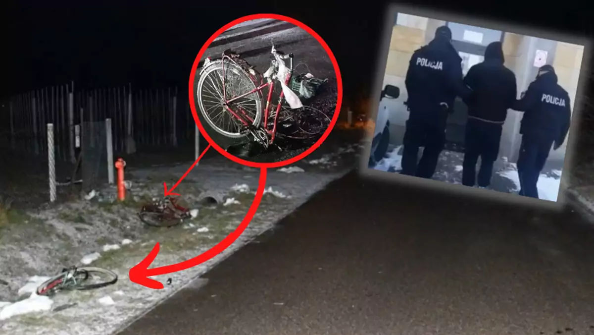 Sprawca uciekł z miejsca zdarzenia i ukrywał się przed policją