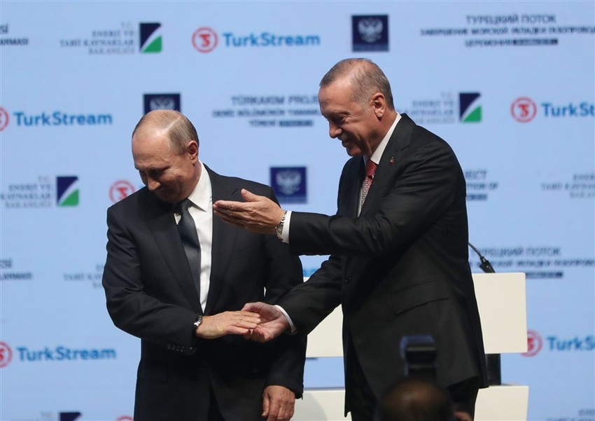 Vladimir Putin i Redžep Tajip Erdogan u Istanbulu u novembru 2018.