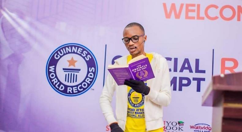 Meet the Nigerian man looking to break another elusive Guinness World Record