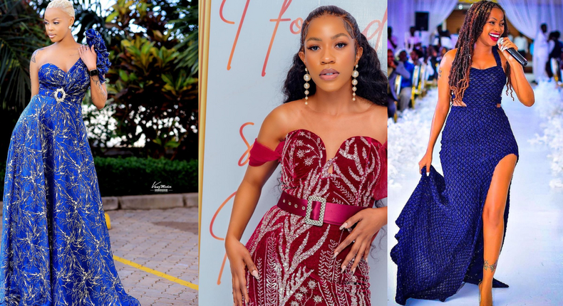 Sheebah, Vinka, Nina Roz, and Sheilah Gashumba best dressed celebrity wedding guests this week