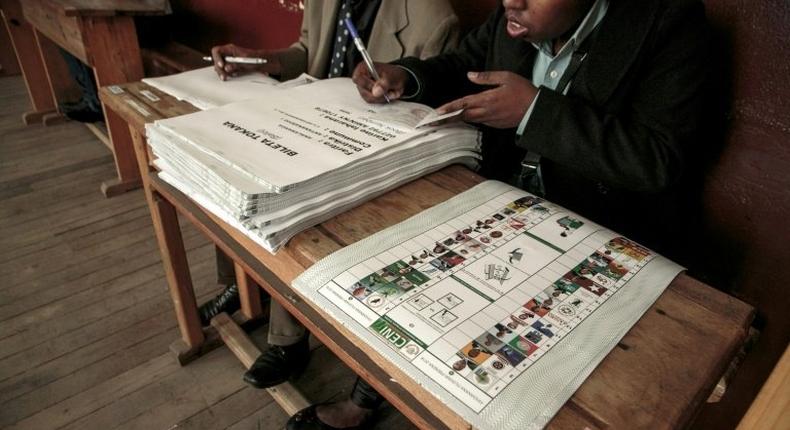 Election officials began counting ballots in Madagascar, one of the world's poorest countries