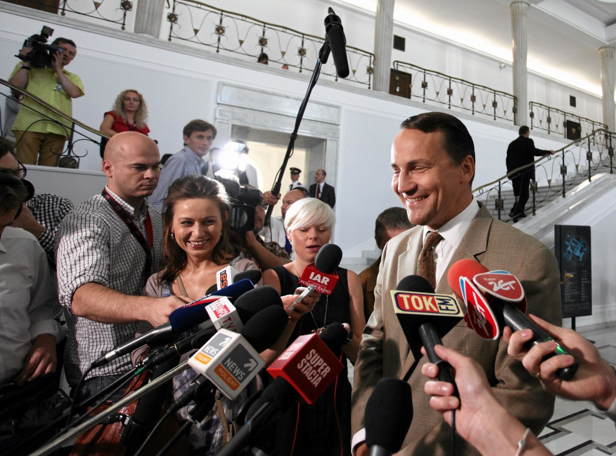 Szef MSZ Radosław Sikorski