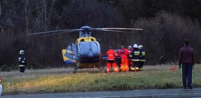 Dramat na torze kartingowym. Kobieta walczy o życie