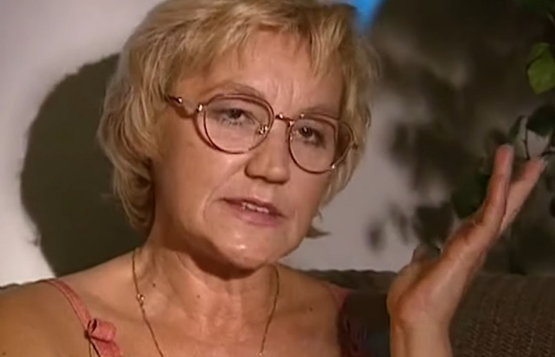 Jolanta Zykun w filmie dokumentalnym "Pasażer na gapę" (1999)