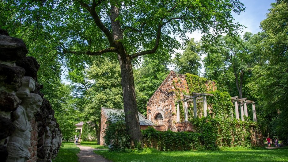 Arkadia - park romantyczny