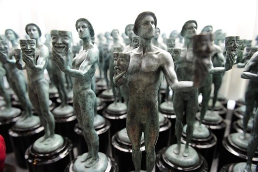 a US - ENTERTAINMENT - SAG AWARDS - STATUETTE