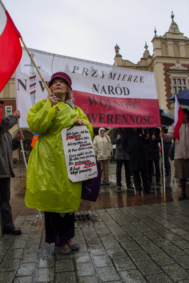 Biało-Czerwony Marsz Pamięci w Krakowie
