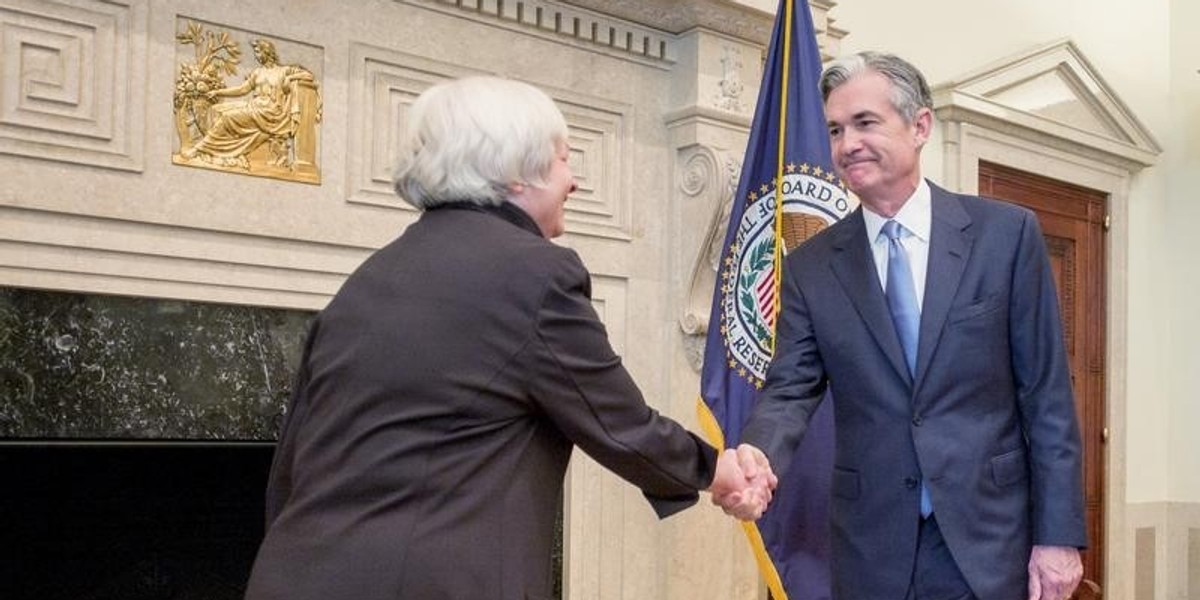 Trump picks Jerome Powell to replace Janet Yellen as Fed chair