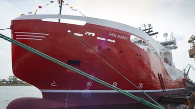 Remontowa Shipbuilding zbudowała najnowocześniejszy statek w Polsce