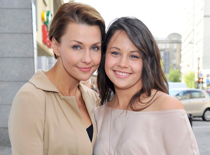 Anna Popek z córką Oliwią