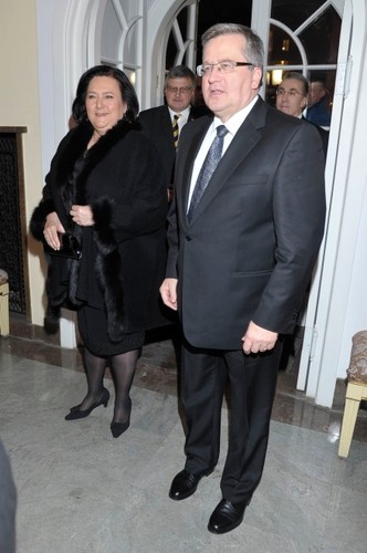 Anna i Bronisław Komorowscy