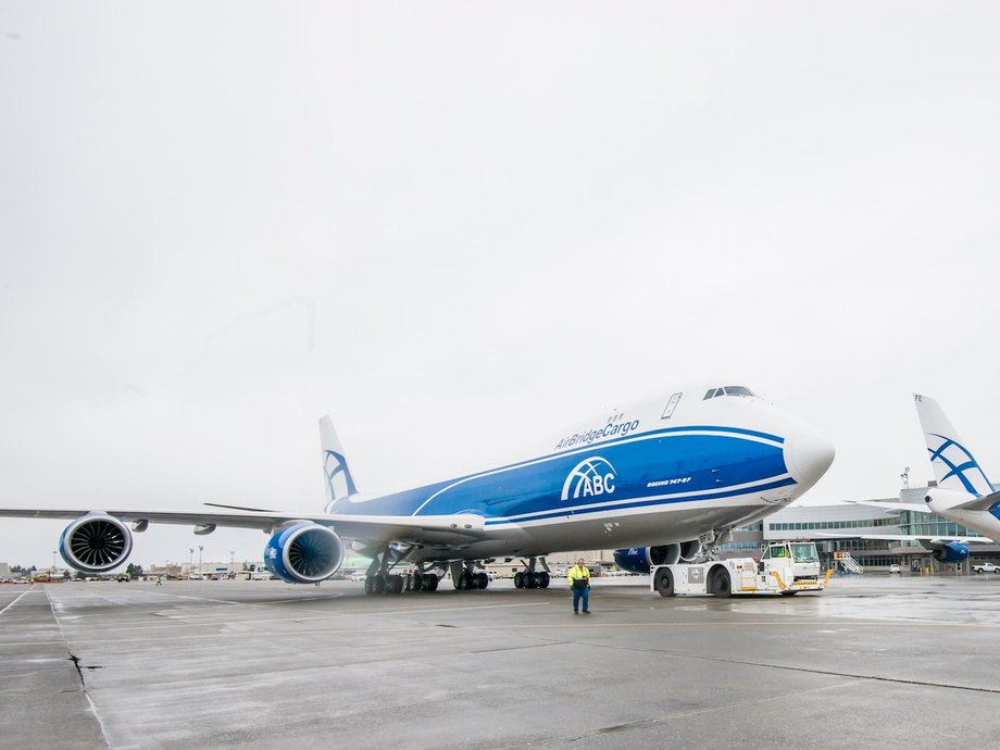 Volga-Dnepr Boeing 747-8F