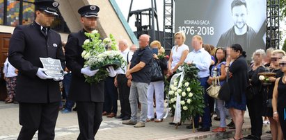 Śpij spokojnie wojowniku - pożegnanie Konrada Gacy