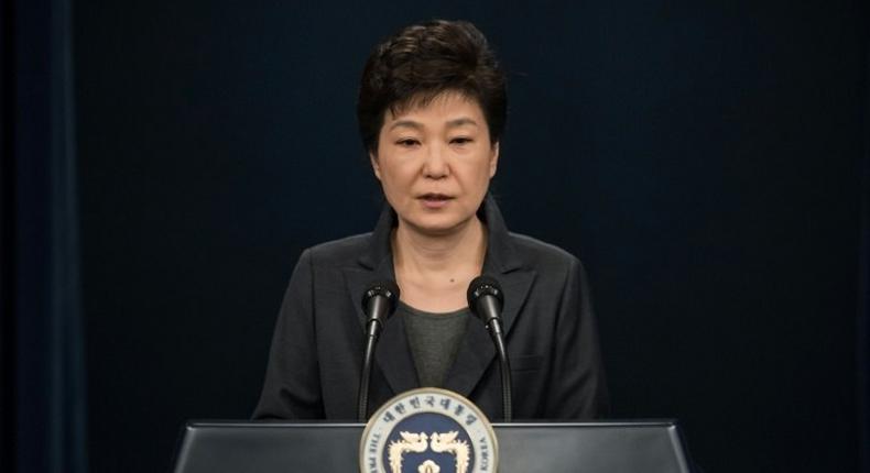 South Korea's Parliament voted on December 9, 2016 to impeach President Park Geun-Hye over a corruption scandal