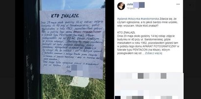 83-latek zgubił drogocenną pamiątkę. Jego ogłoszenie chwyta za serce