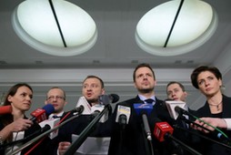 Agnieszka Pomaska, Paweł Olszewski, Sławomir Nitras, Rafał Trzaskowski, Cezary Tomczyk, Joanna Much