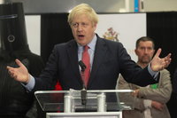 Boris Johnson brit miniszterelnök koronavírusos