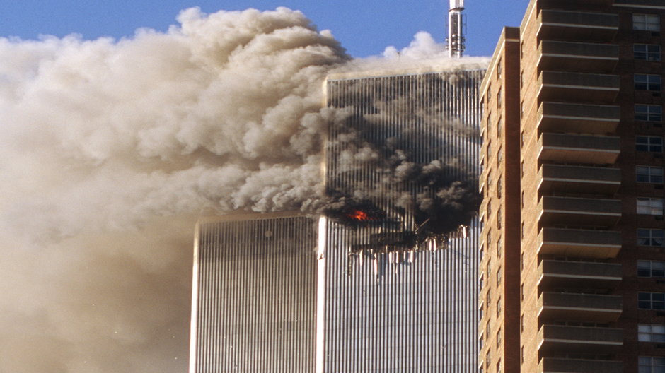 Płonące wieże World Trade Center