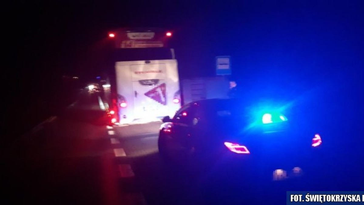 Sandomierz: kierowca autobusu stracił jechał ponad 100 km/h