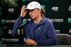 Iga Świątek turniej w Indian Wells zaczęła z wysokiego "C" [WIDEO]