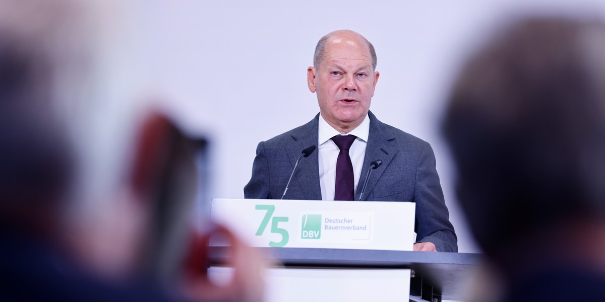 Kanclerz Niemiec Olaf Scholz