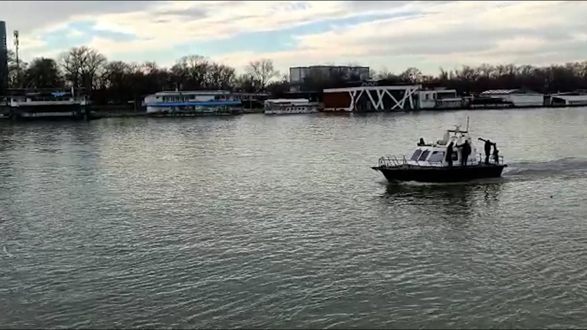 Rečna policija prilikom intervencije/Ilustracija