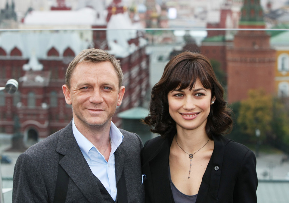 Olga Kurylenko, Daniel Craig