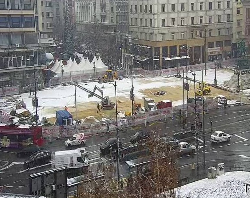 Zabeleo se i Trg republike