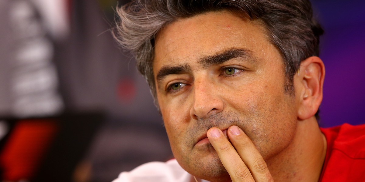 Ferrari Team Principal Marco Mattiacci attends a press conference during practice ahead of the Austrian Formula One Grand Prix at Red Bull Ring on June 20, 2014, in Spielberg, Austria.