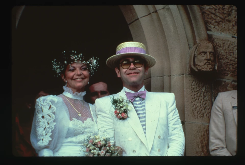 Renate Blauel i Elton John