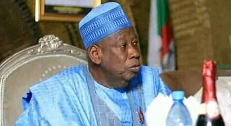 Gov. Abdullahi Ganduje [Twitter/@AysheerParrot]