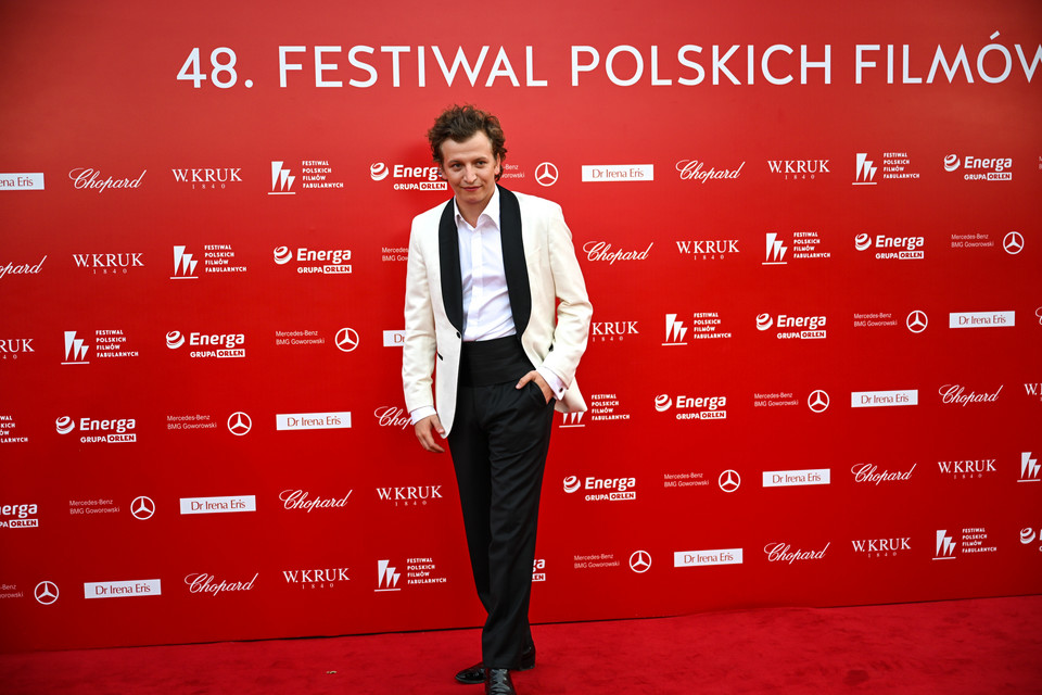 Maciej Musiałowski na gali zakończenia 48. Festiwalu Polskich Filmów Fabularnych w Gdyni