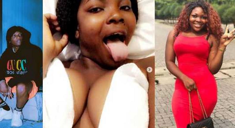 One of my goals in life is to have sex with Wizkid – Busty lady reveals in a video