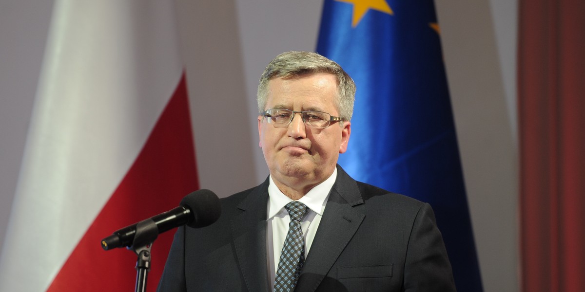 Bronisław Komorowski.