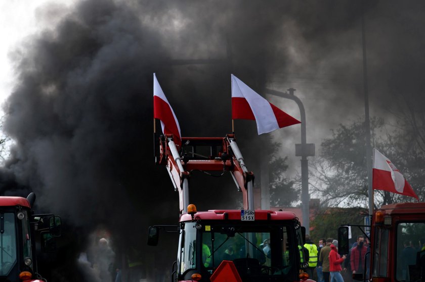 Rolnicy znów blokują drogi!