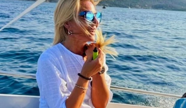 Slađana Tomašević na jahti