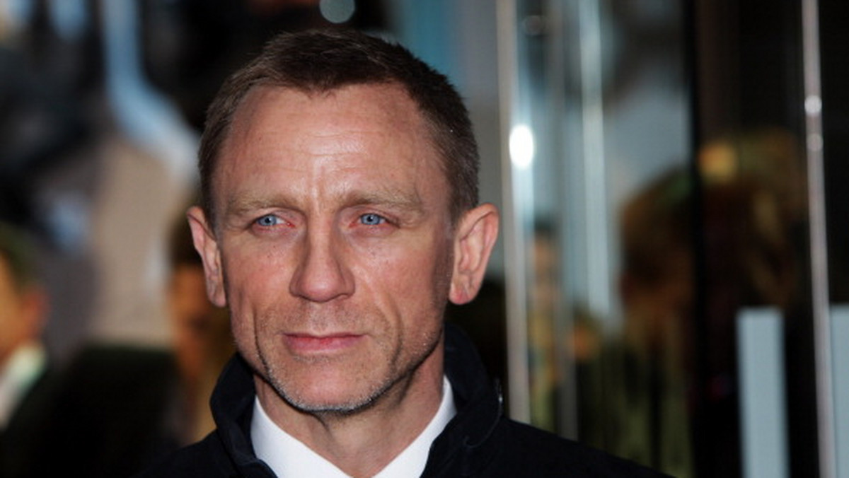 Daniel Craig miał drobny wypadek podczas kręcenia jednej ze scen do swojego najnowszego filmu, "Dziewczyna z tatuażem".