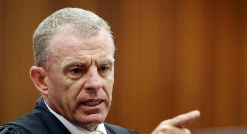 South African prosecutor Gerrie Nel came to worldwide attention for securing the murder conviction of Olympic sprinter Oscar Pistorius