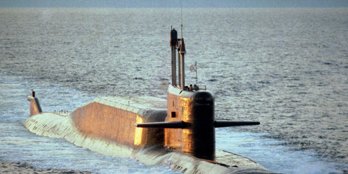 Rosyjski atomowy okręt podwodny "Karelia"