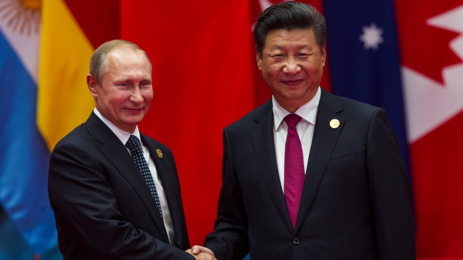 Władimir Putin i Xi Jinping