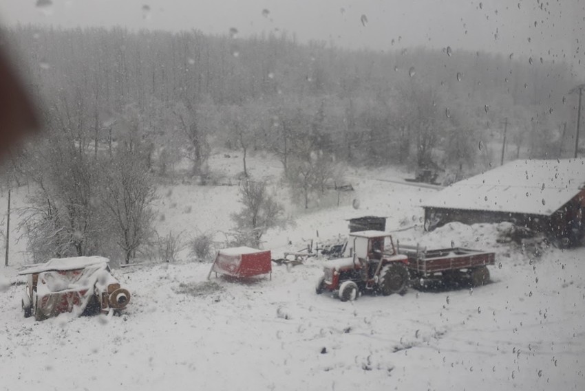 Pada sneg kod Ivanjice