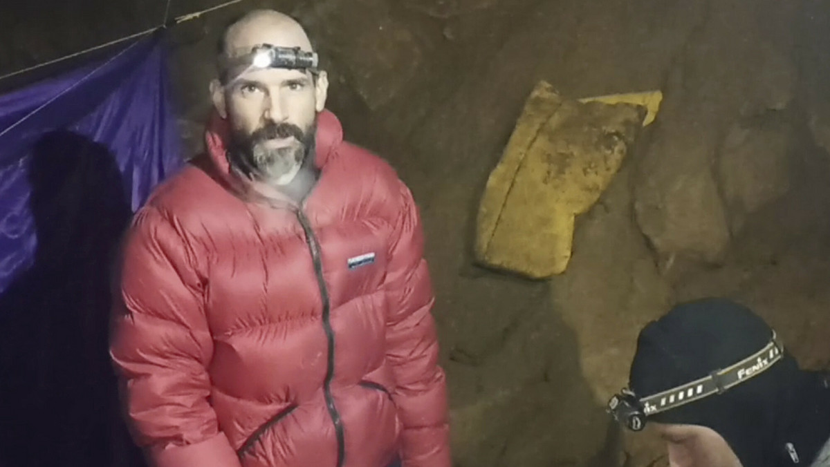 Dramatyczny apel Amerykanina uwięzionego w tureckiej jaskini
