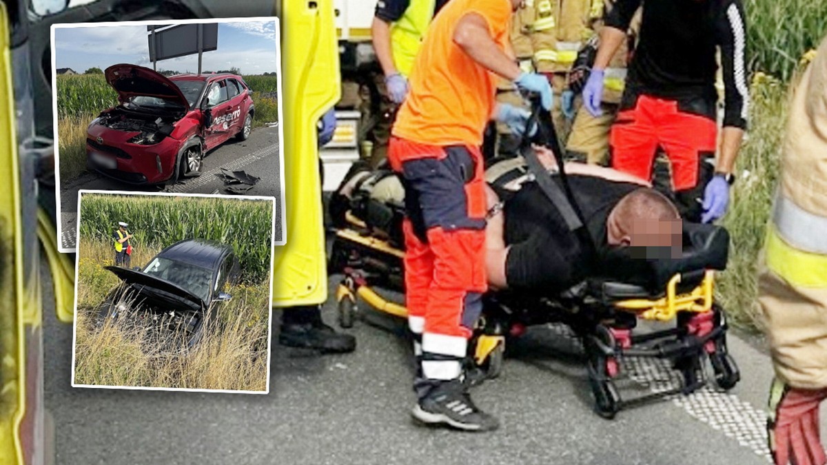 Położyli go na brzuchu na noszach i skuli kajdankami. Okropne, co wyprawiał na obwodnicy Opola