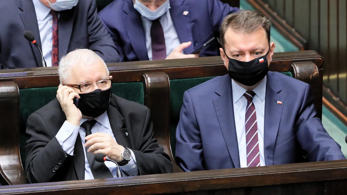 Jarosław Kaczyński w Sejmie