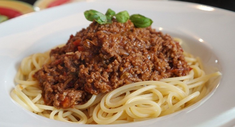 SPAGHETTI BOLOGNESE PIXABAY RitaE