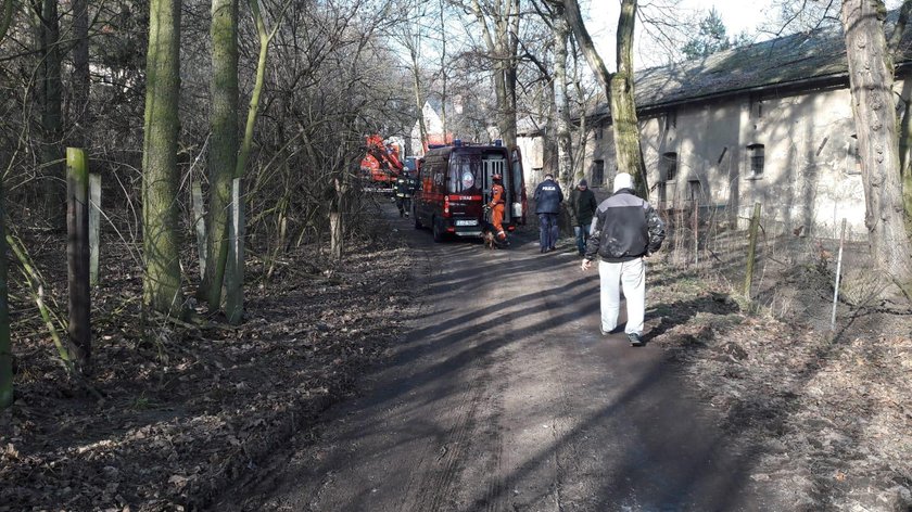 W Rudniku zawalił się opuszczony pałacyk