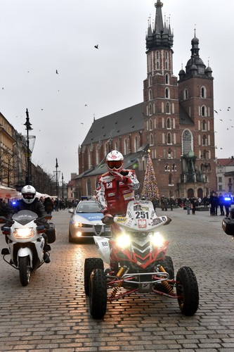 Kraków powitał swojego bohatera. Rafał Sonik wrócił do domu
