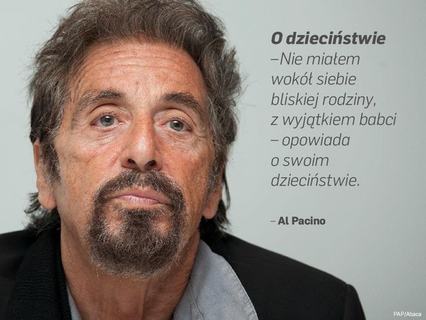 Al Pacino dla Newsweeka